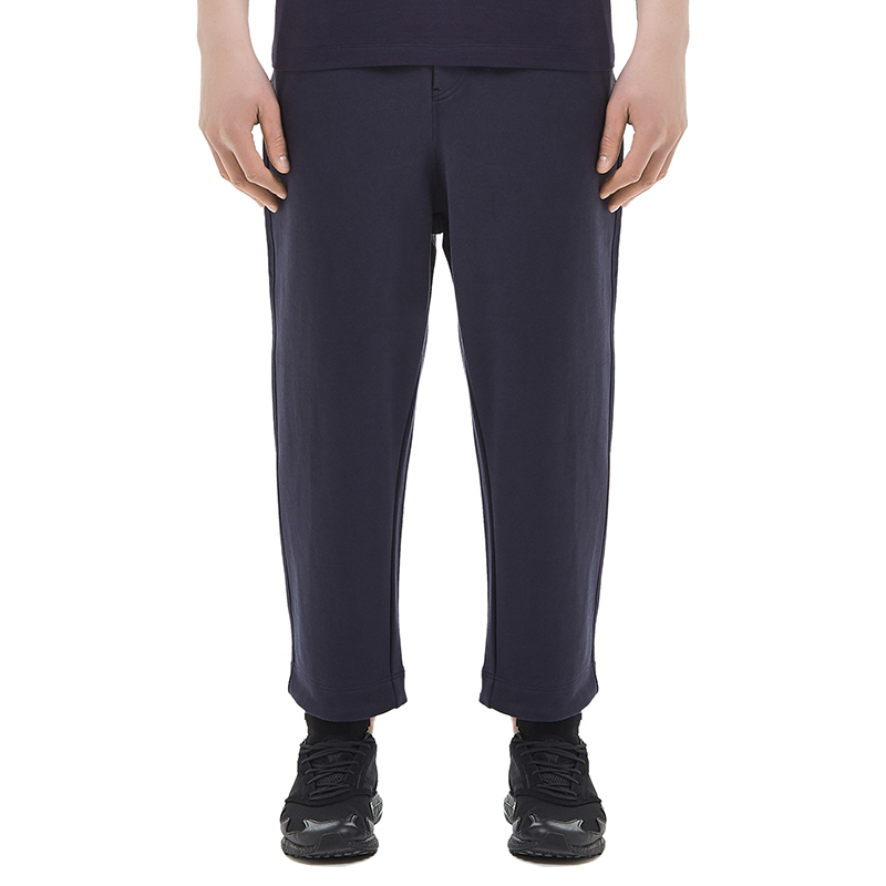 adidas Y-3 Classic Terry Cropped Pants 'Navy' FN3393