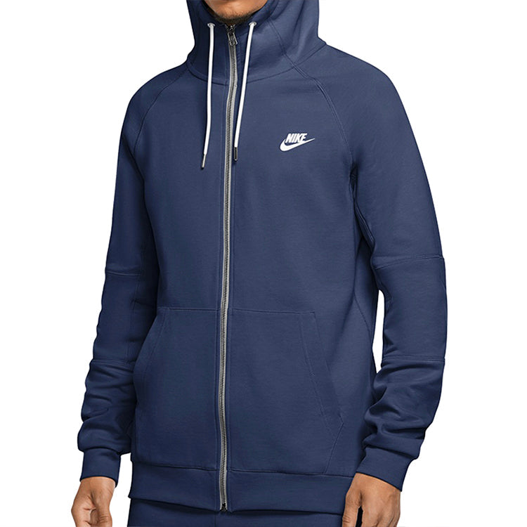 Nike Sports Cozy Full-Zip Hooded Jacket Blue CU4456-410