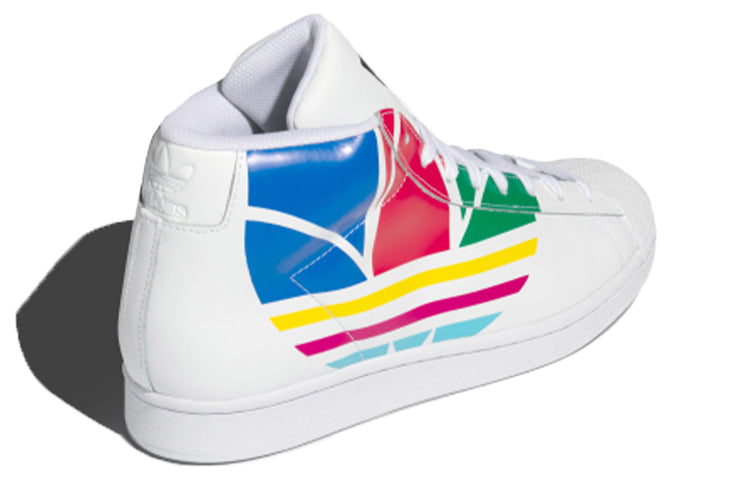 adidas Pro Model Shoes 'White Multi-Color' FY1549