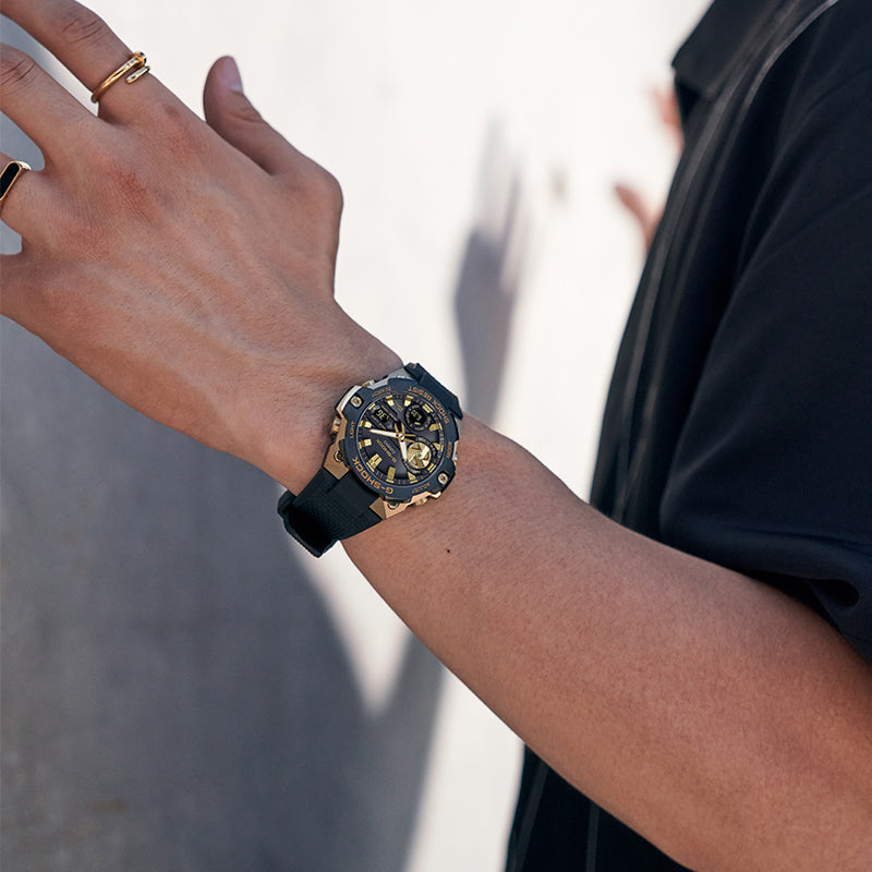 CASIO G-Shock G-Steel 'Black Gold' GST-B400GB-1A9PFT