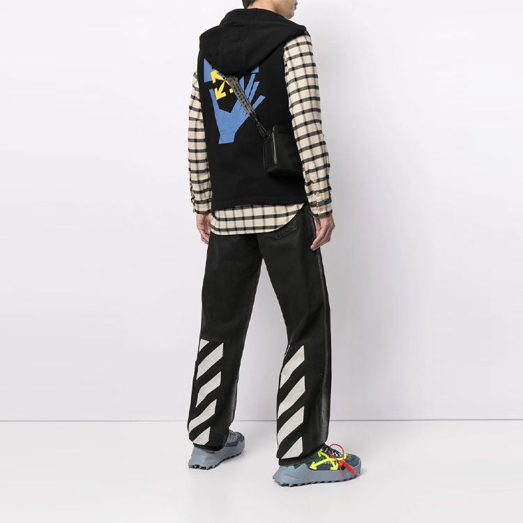 Off-White SS21 Logo Printing Sleeveless Black OMAC010R21FLE0021040