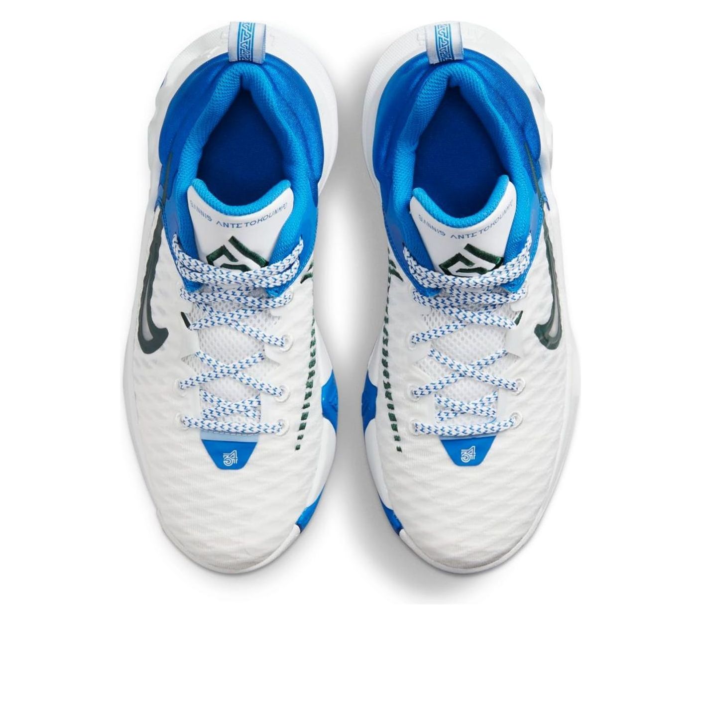 (GS) Nike Giannis Immortality 'White Signal Blue' DB6081-115
