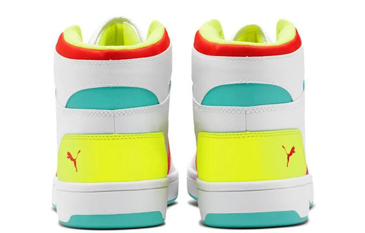 PUMA Rebound LayUp 'White High Risk Red' 369573-08