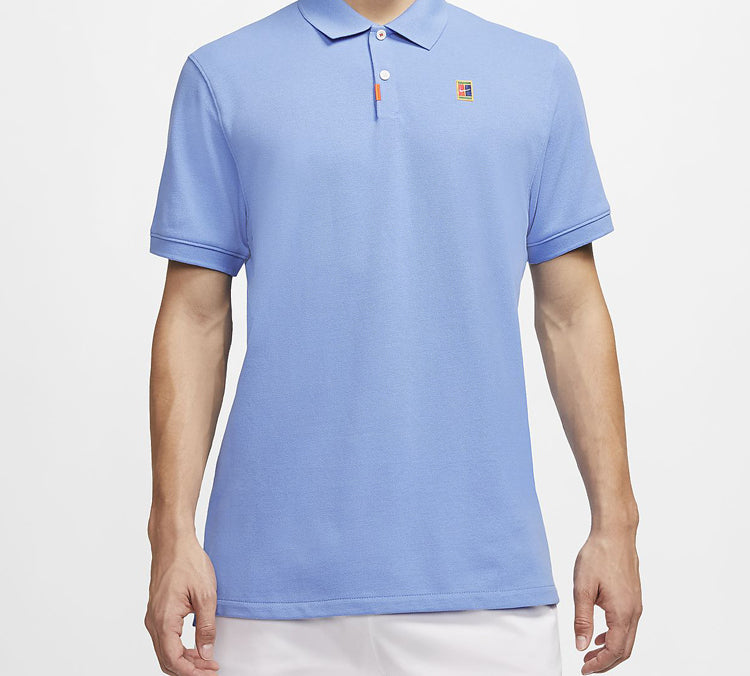 Men's Nike Dri-FIT Light Blue Polo Shirt BQ4461-478
