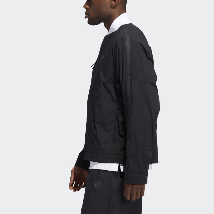 Men's adidas Wj Jkt Sports Stylish Jacket Black GJ5100