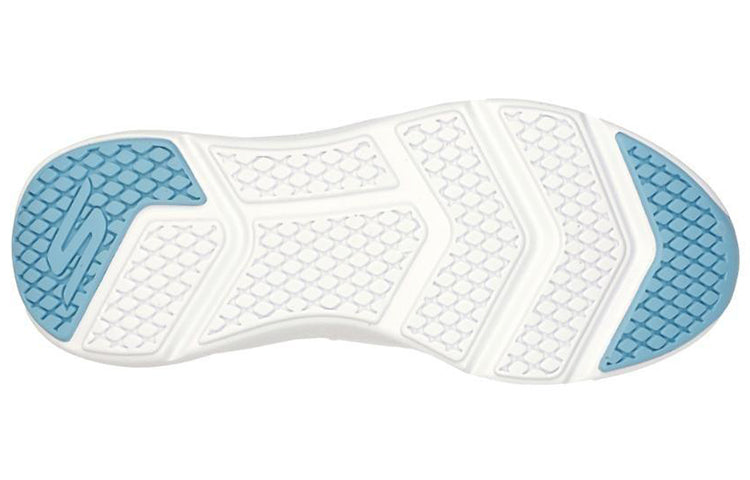 (WMNS) Skechers Go Run Elevate Quick Stride 'White Blue' 128317-WPK