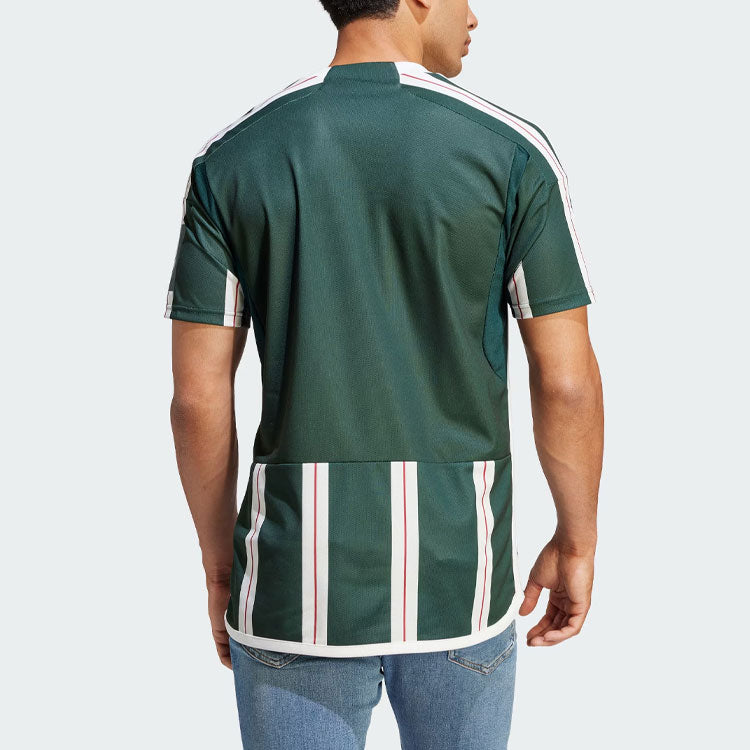 adidas Manchester United 23/24 Away Jersey 'Green White' HR3675