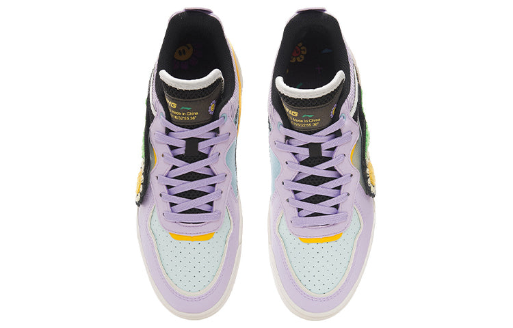 (WMNS) Li-Ning Wave V1 Cherry Blossom Series 'Purple Mint' AGCS182-2