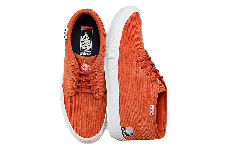 Vans Unisex Skate Chukka Sneakers Orange VN0A7SLZ636