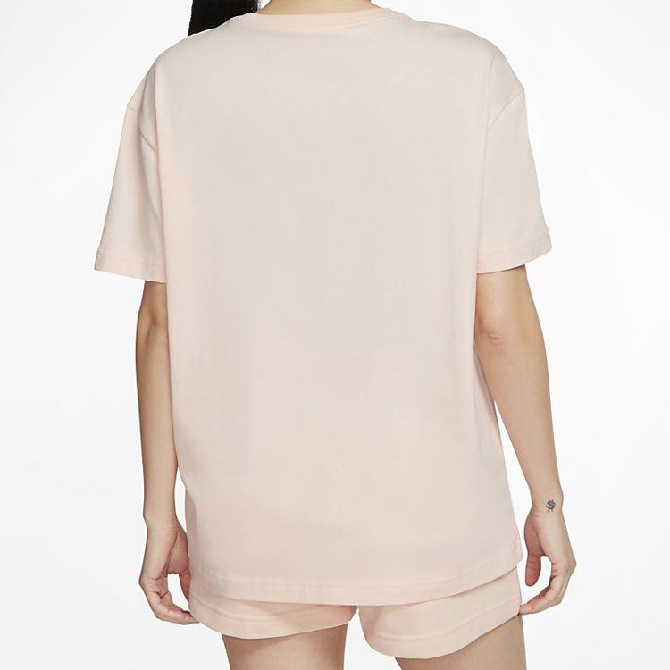 (WMNS) Nike Sportswear Love Sunglasses Printing Pocket Short Sleeve Washed 'Coral Red' CU9700-664