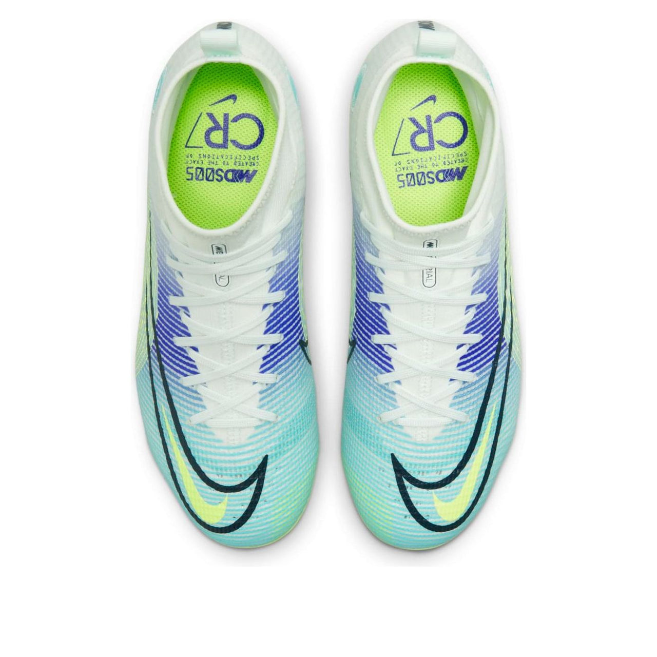 (GS) Nike Jr. Mercurial Superfly 8 Pro FG 'Green Blue' DN3772-375