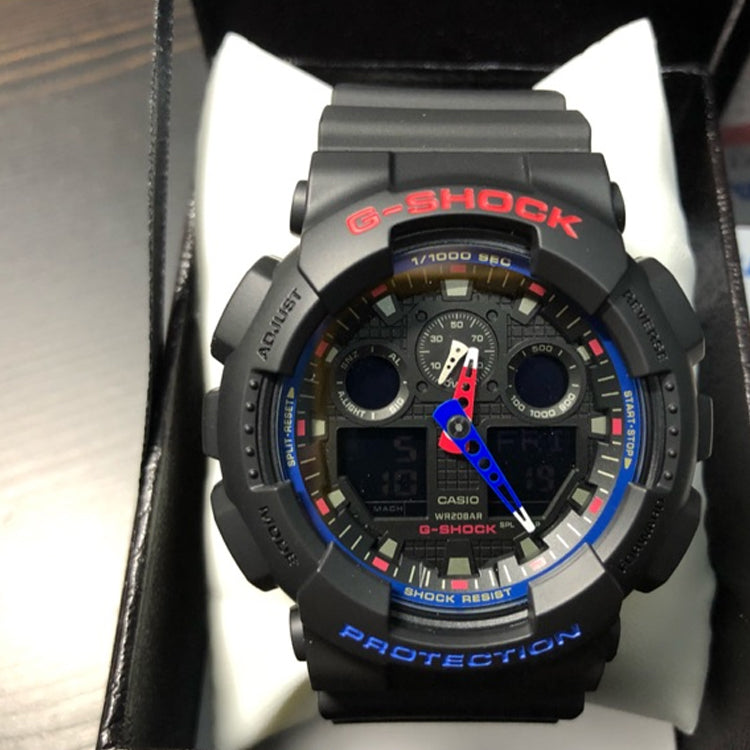 CASIO G-Shock Analog-Digital 'Black' GA-100LT-1A