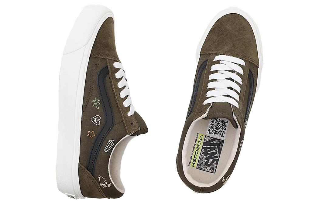 Vans Old Skool VR3 Theory Shoes 'Pesto Burnt Olive' VN0005UBDOL