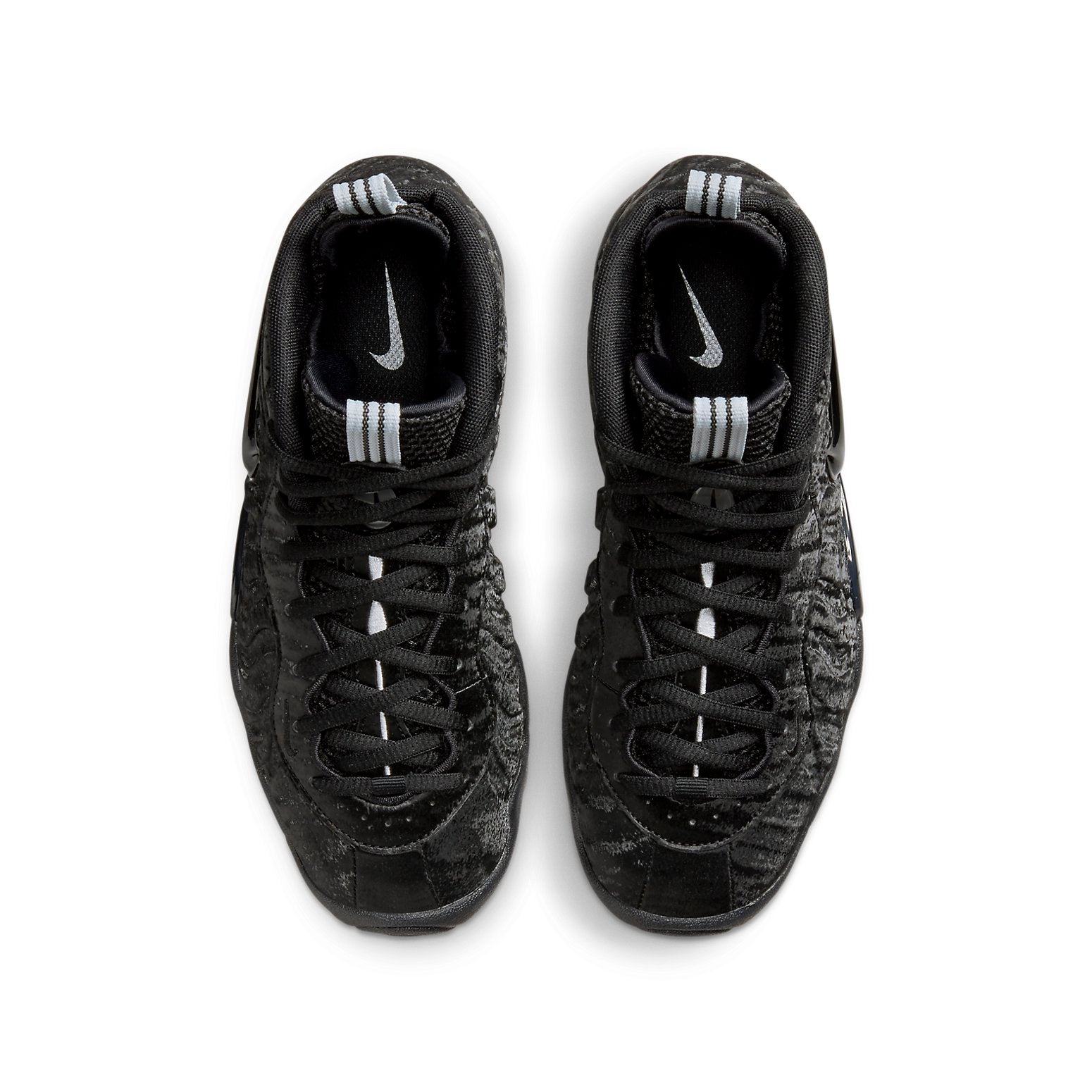 (GS) Nike Little Posite Pro 'Black Cat' 644792-014
