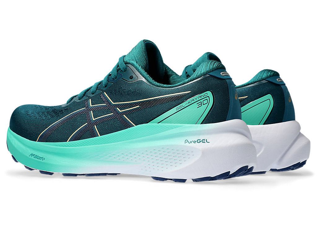 (WMNS) ASICS Gel-Kayano 30 Running Sneakers 'Teal White' 1012B357-301