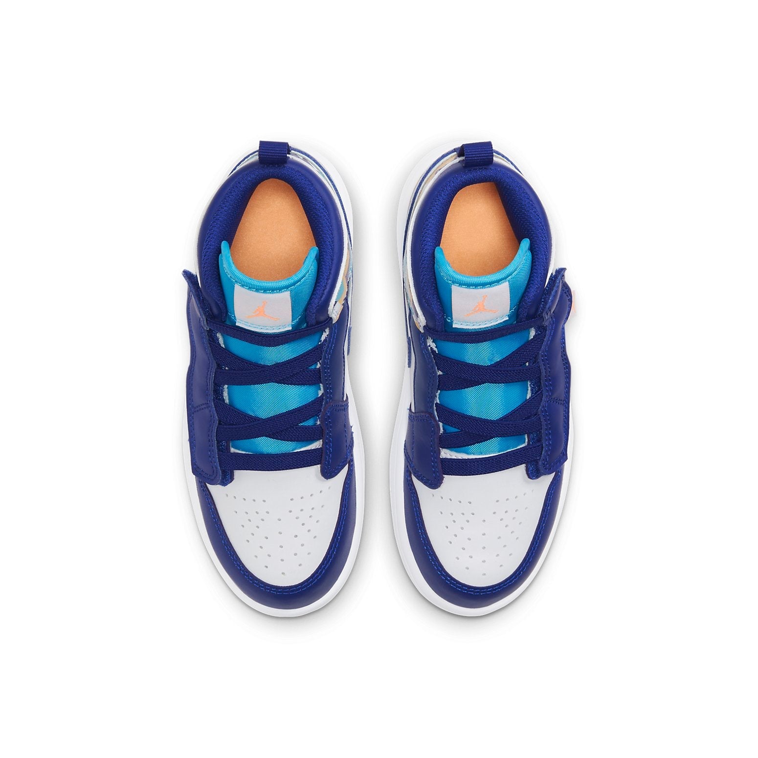 (PS) Air Jordan 1 Mid ALT 'White Blue' AT4612-105