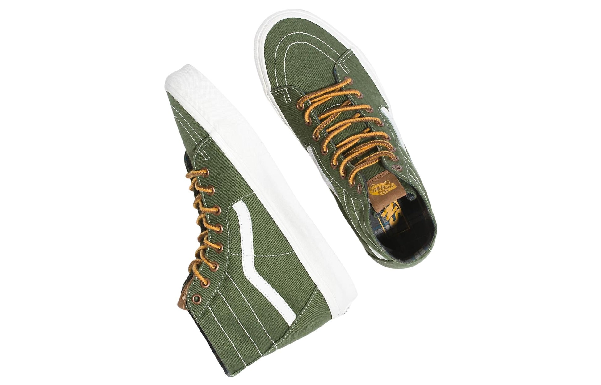 Vans SK8-HI Ca Throwback 'Green Yellow' VN0A7Q62E02
