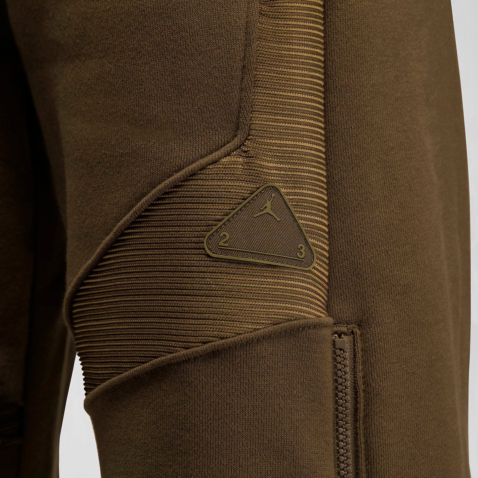 (WMNS) Air Jordan Knit Sweatpants 'Olive Green' DV1259-385