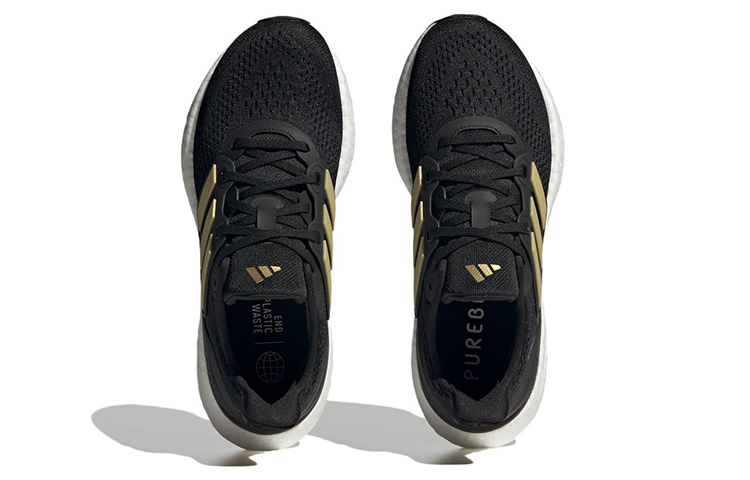 (WMNS) adidas PureBoost 23 Shoes 'Black Gold Metallic' IF2391