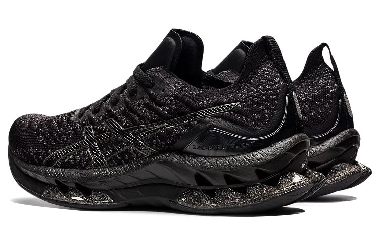 (WMNS) ASICS Kinsei Blast 'Triple Black' 1012B068-002