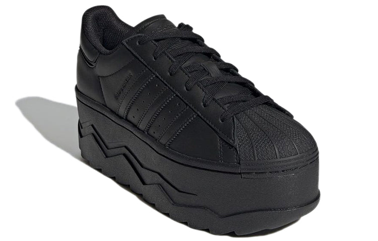 (WMNS) adidas originals Superstar Platform 'Black' GZ9126