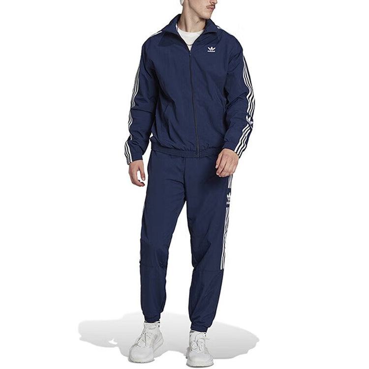 adidas originals Adicolor Classics Trefoil Track Jacket 'Night Indigo' IA6360