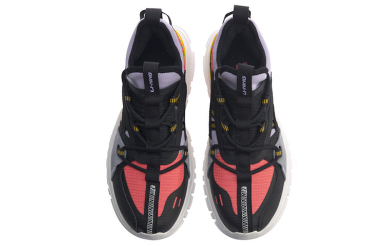 (WMNS) Li-Ning LN U.T 'Black Red' AGLP092-1