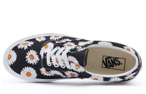 Vans Big Daisies Era Low Tops Casual Skateboarding Shoes Unisex Black VN0A38FRTOZ