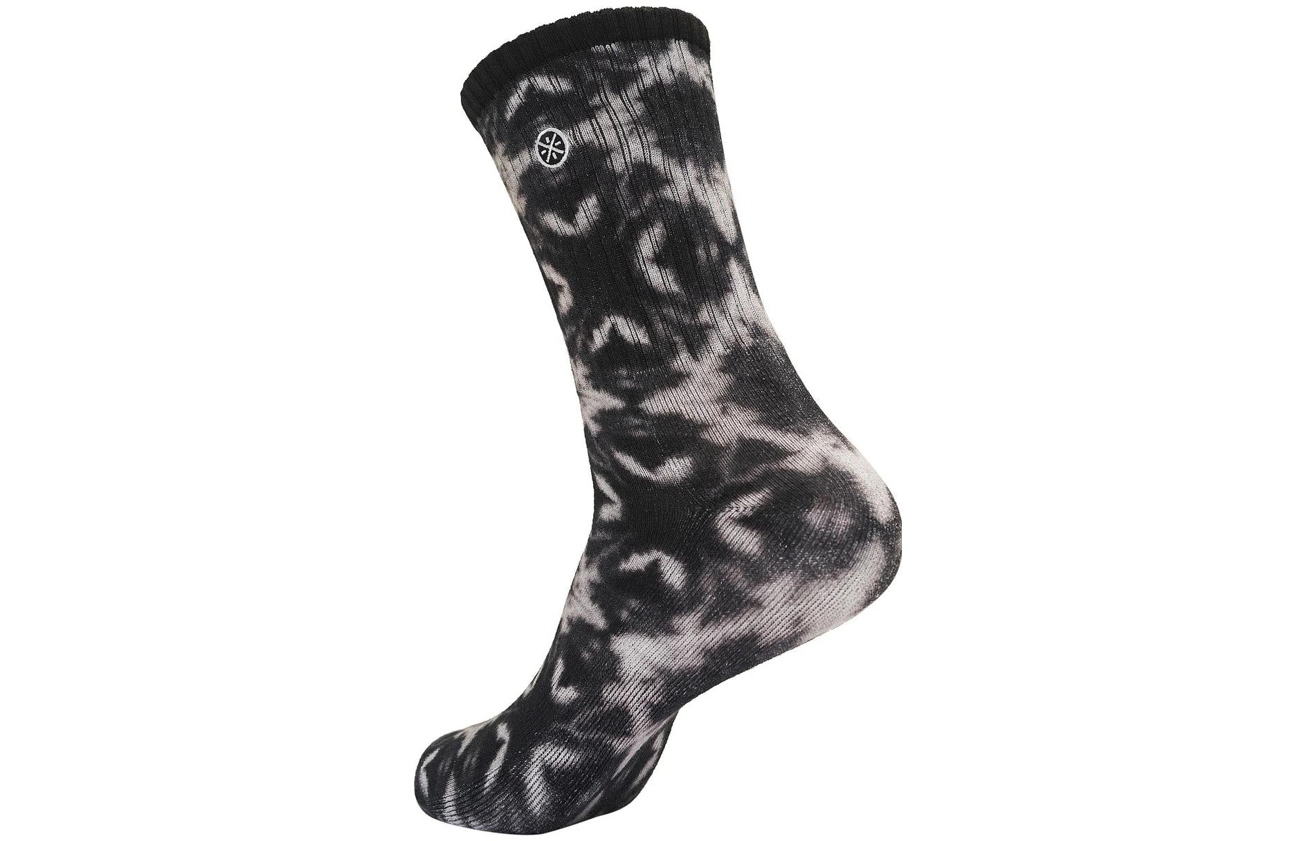Li-Ning Way Of Wade All-Over Print Basketball Socks 'Black Multi' AWLS149-1