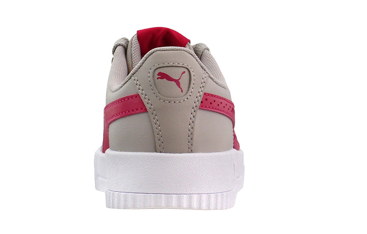 PUMA Carina Heart FS Leisure Board Shoes K Grey/Pink 371605-01