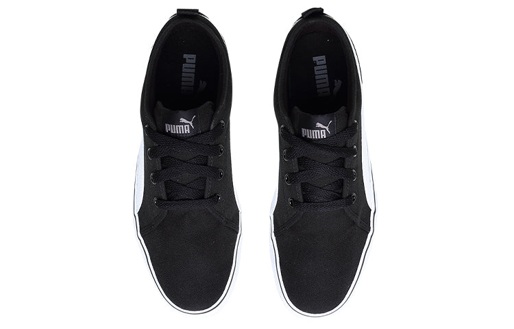 PUMA S Street Vulc Low-cut Sneakers Black/White 361975-02