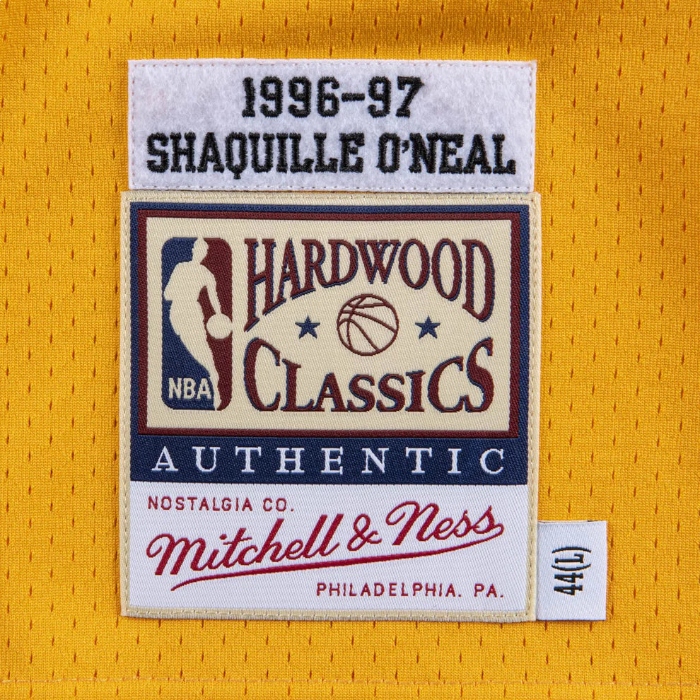 Mitchell & Ness x NBA Los Angeles Lakers 1996-97 Jersey 'Shaquille O'Neal 34' 3N2B7BHM0-LAKSO