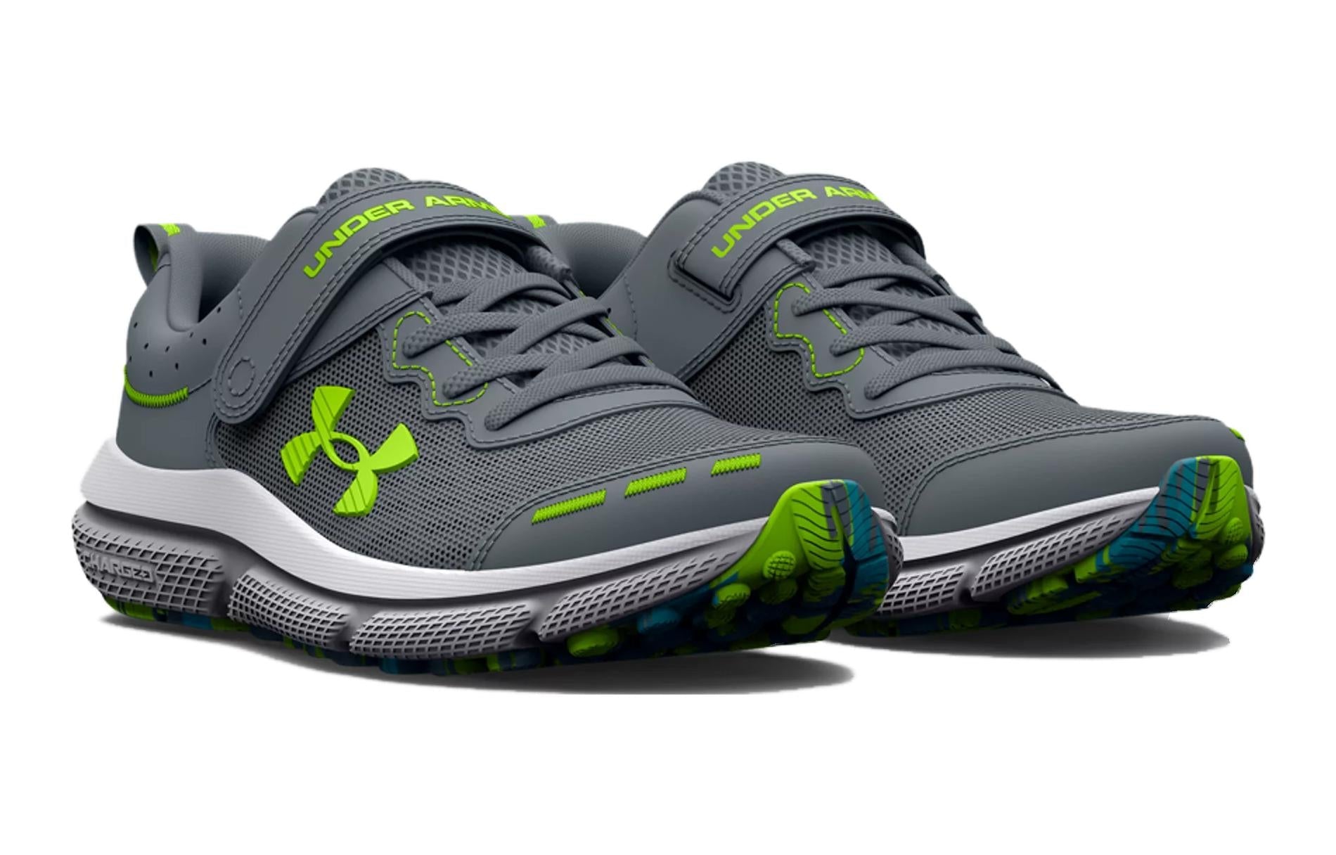 (TD) Under Armour Assert 10 AC 'Gravel Lime Surge' 3026184-102