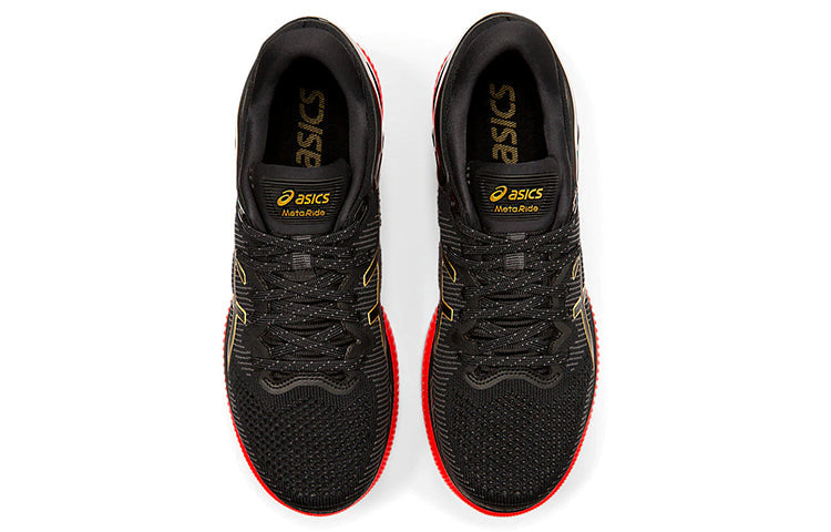 (WMNS) ASICS MetaRide 'Black Classic Red' 1012A130-001