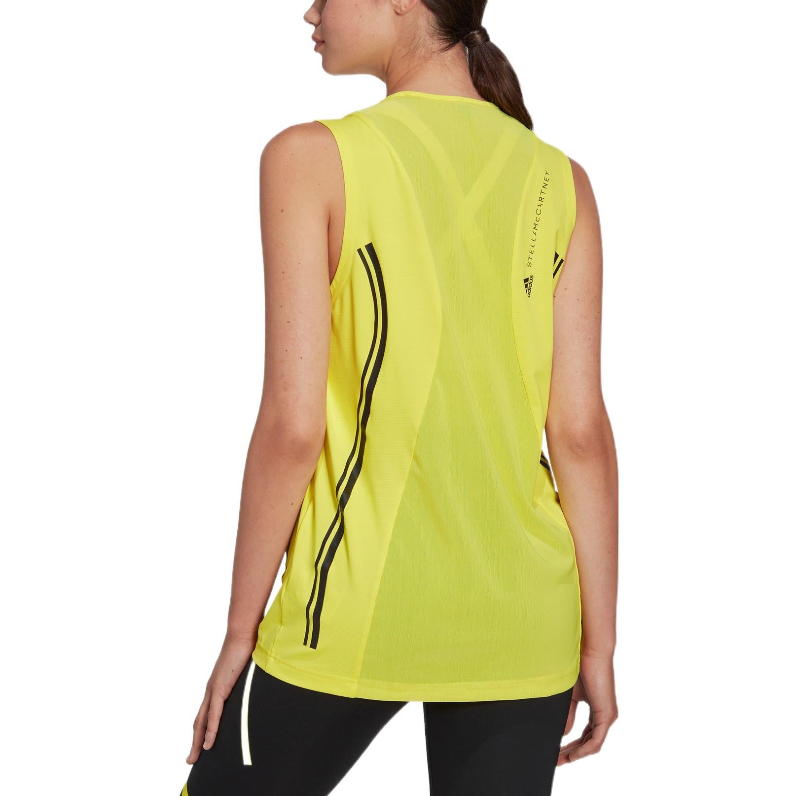 (WMNS) adidas Stella McCartney Truepace Tank Top Asia Sizing 'Yellow' HG6863
