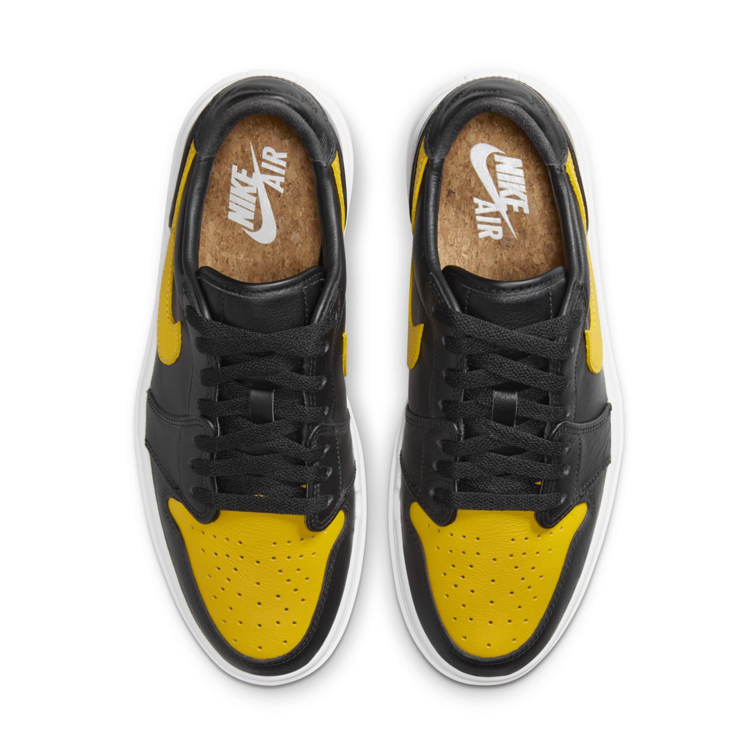 (WMNS) Air Jordan 1 Elevate Low 'Black Yellow Ochre' DH7004-007
