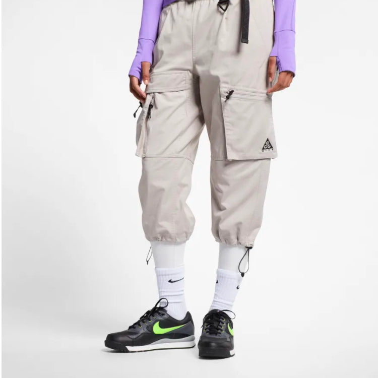 (WMNS) Nike Acg Multiple Pockets Cargo Mountain White Pants 'Moon Particle Summit White' BQ7302-286