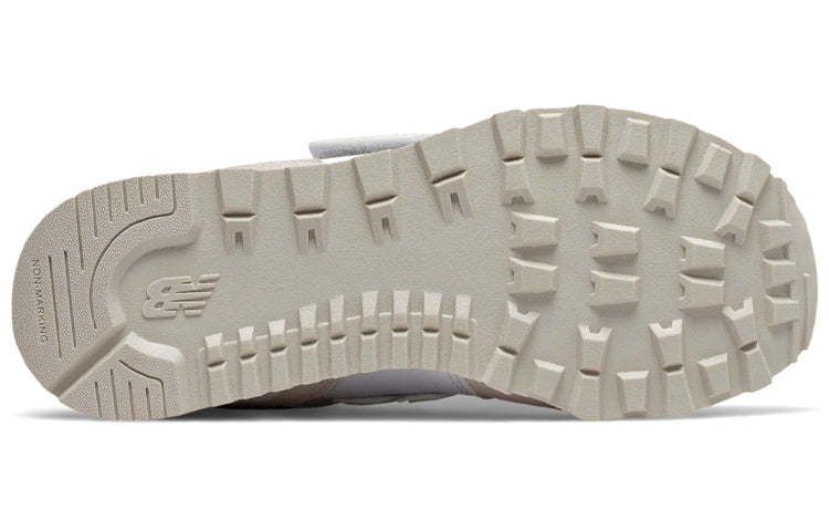 New Balance Hook and Loop 574 'Cream White Green' YV574SCE