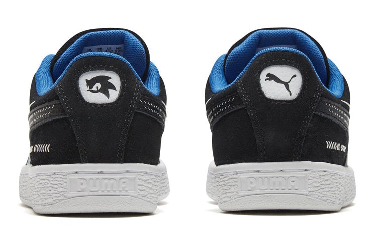 (GS) PUMA x Sonic Suede Black/Blue 371995-01