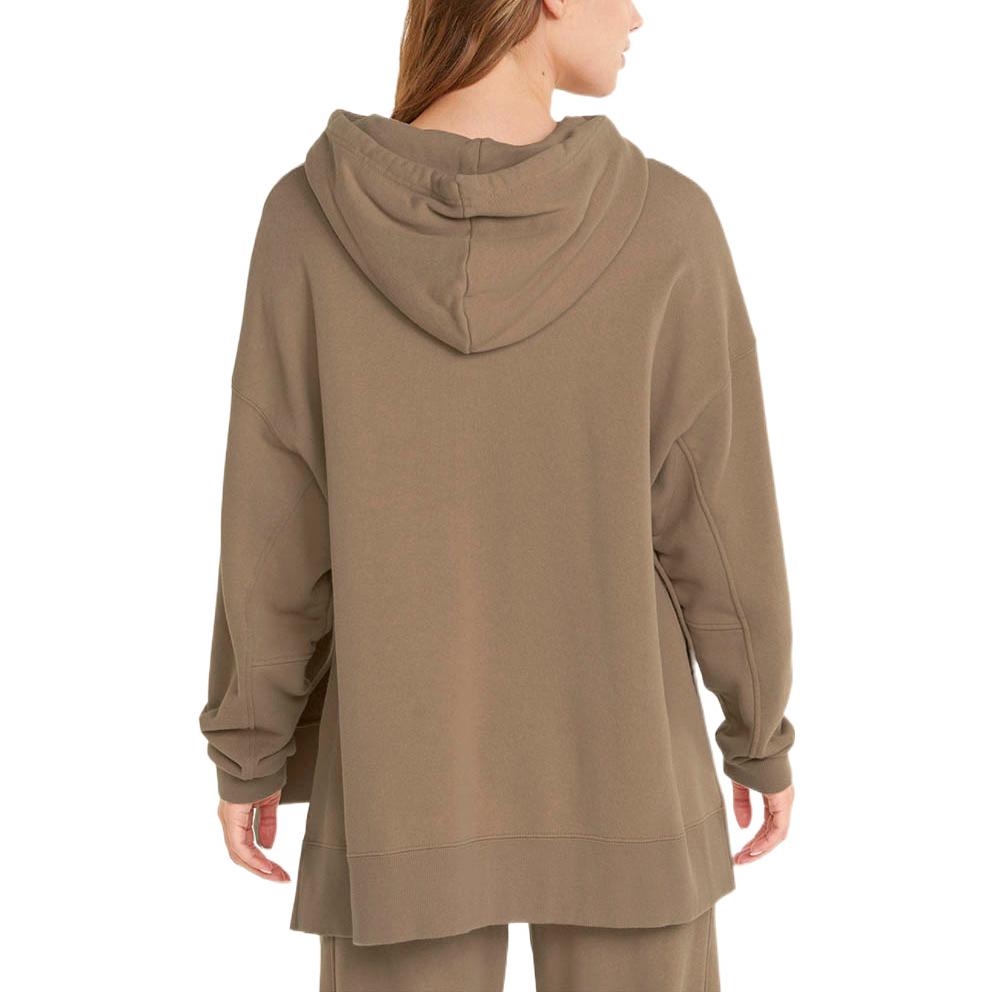 (WMNS) PUMA Infuse Pullover Hoodie 'Brown' 533421-63