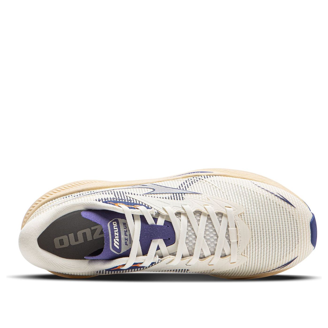 Mizuno PI Plus 'Cream White Blue' D1GH240305