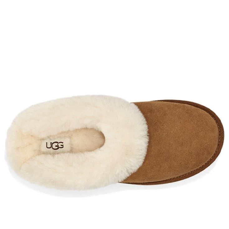(WMNS) UGG Cluggette Slipper 'Chestnut' 1115134-CHE