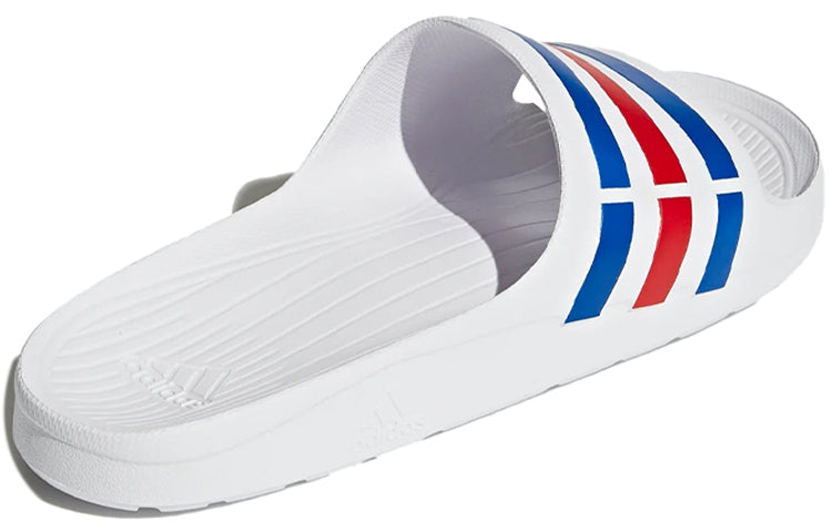adidas Duramo Slides 'White Blue Red' U43664