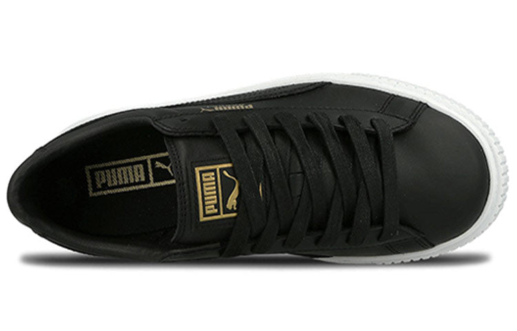(WMNS) PUMA Basket Platform Core 'Black Gold' 364040-03
