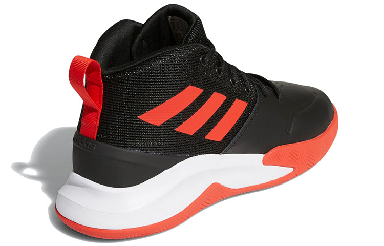 adidas Own The Game Wide 'Black Active Red' EF0746