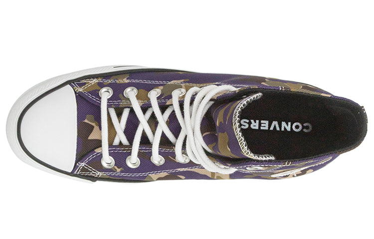 Converse Chuck Taylor All Star Allover Camo High Top Purple 165914C