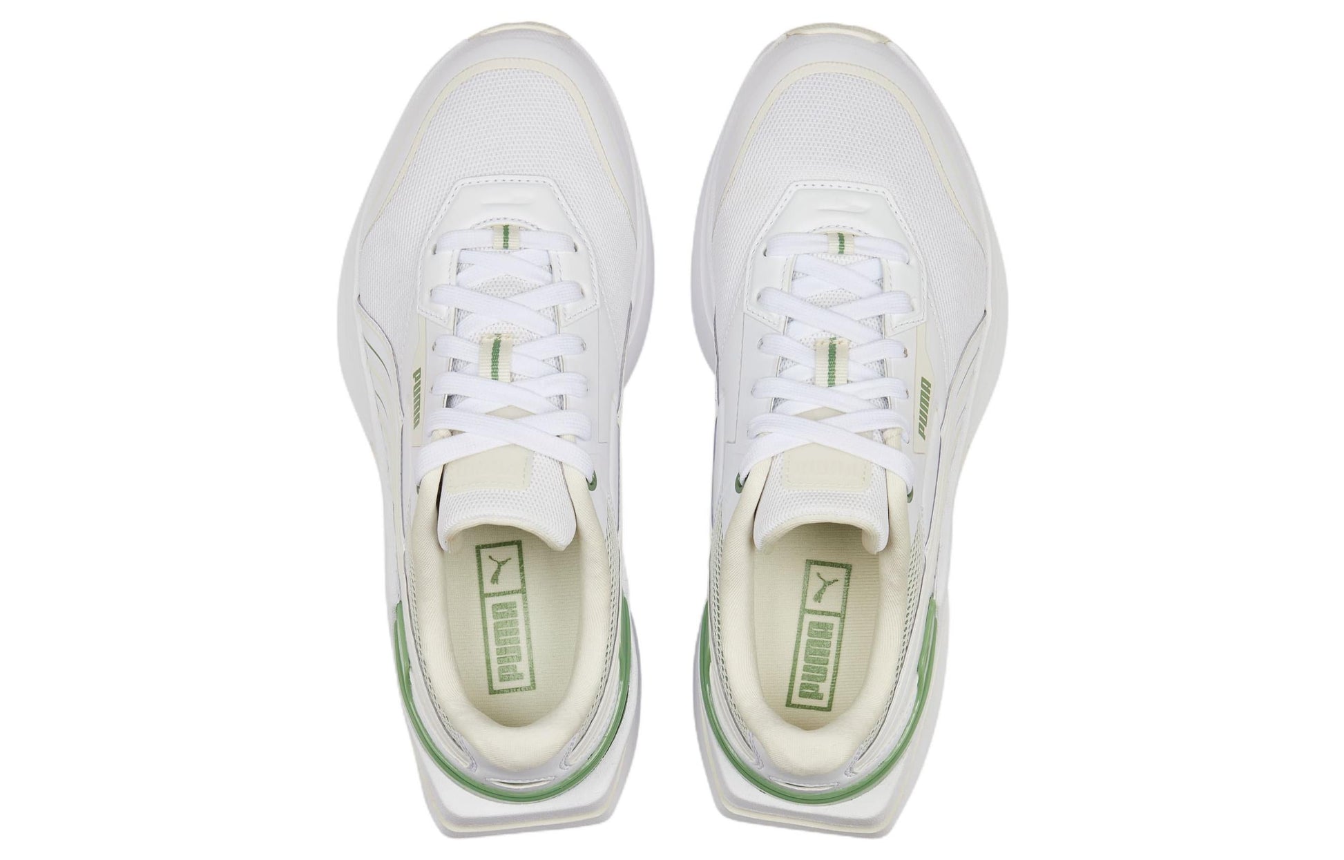 (WMNS) PUMA Kosmo Rider Feminine Tech 'White Green' 386552-02