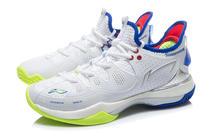 Li-Ning Halberd 3 'White Blue Yellow' AYAR025-1