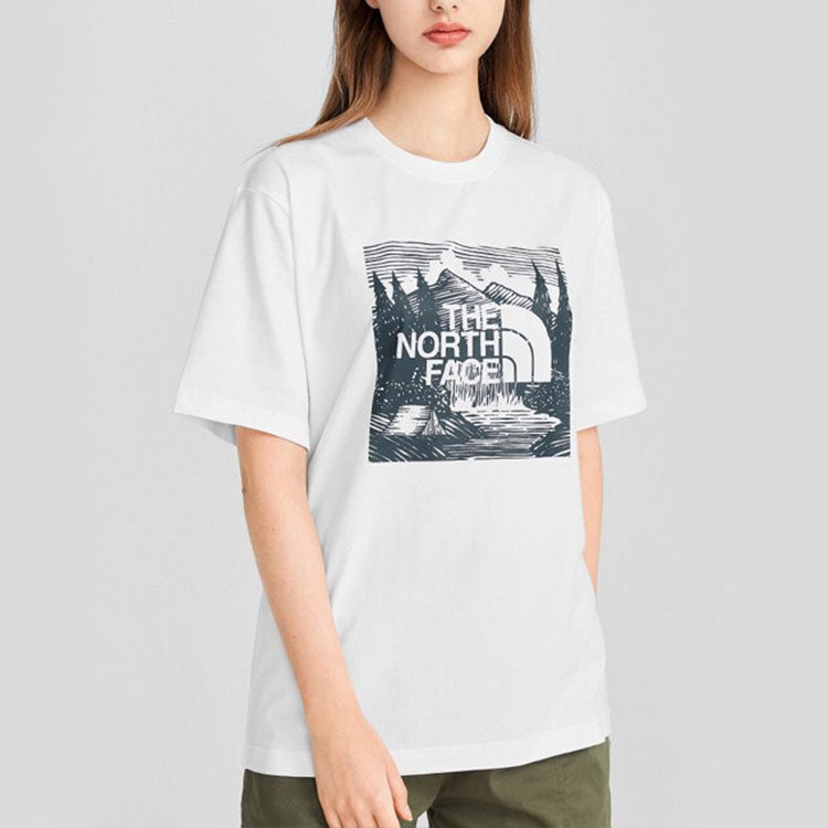 THE NORTH FACE Redbox Celebration T-Shirt 'White' NF0A7QRB-FN4