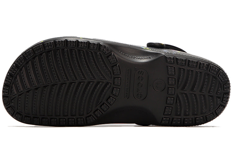 Crocs Classic Clog Casual Breathable Beach Shoes Black Unisex 206868-001